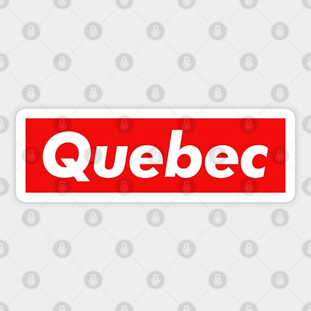 Quebec Sticker by monkeyflip